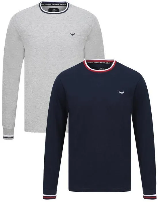 2 Pack 'Kyle' Long Sleeve T Shirts