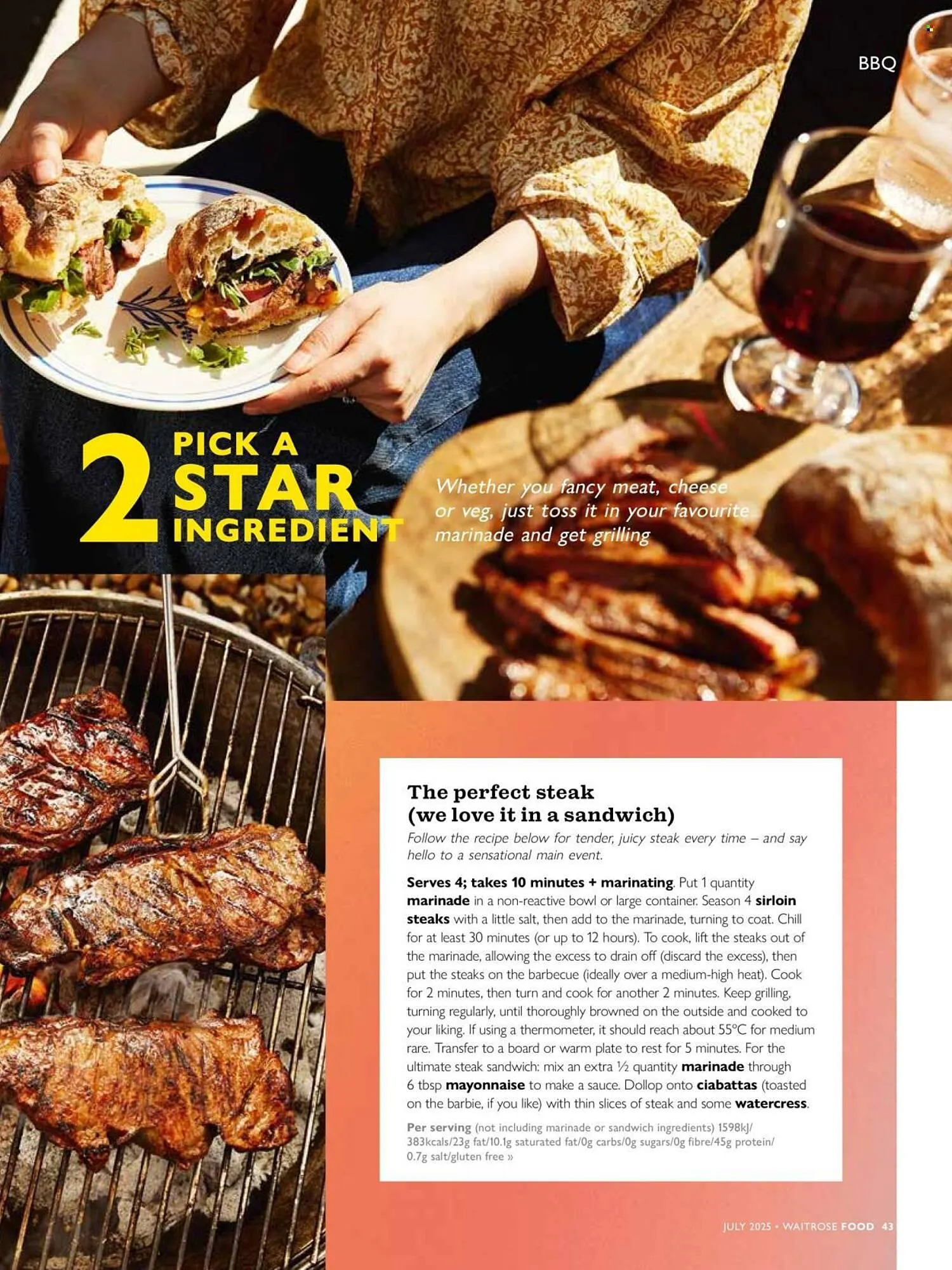 Waitrose leaflet from 1 July to 31 July 2025 - Catalogue Page 43