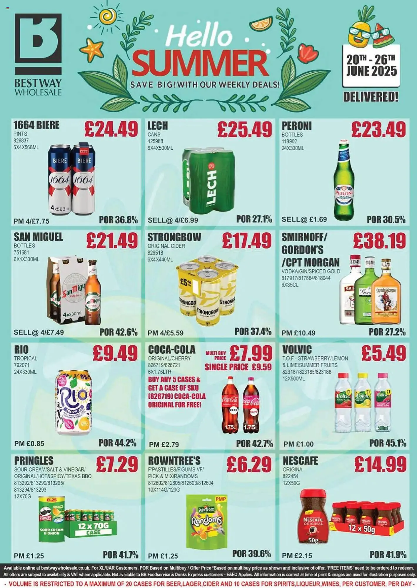 Bestway leaflet from 20 June to 26 June 2025 - Catalogue Page 1