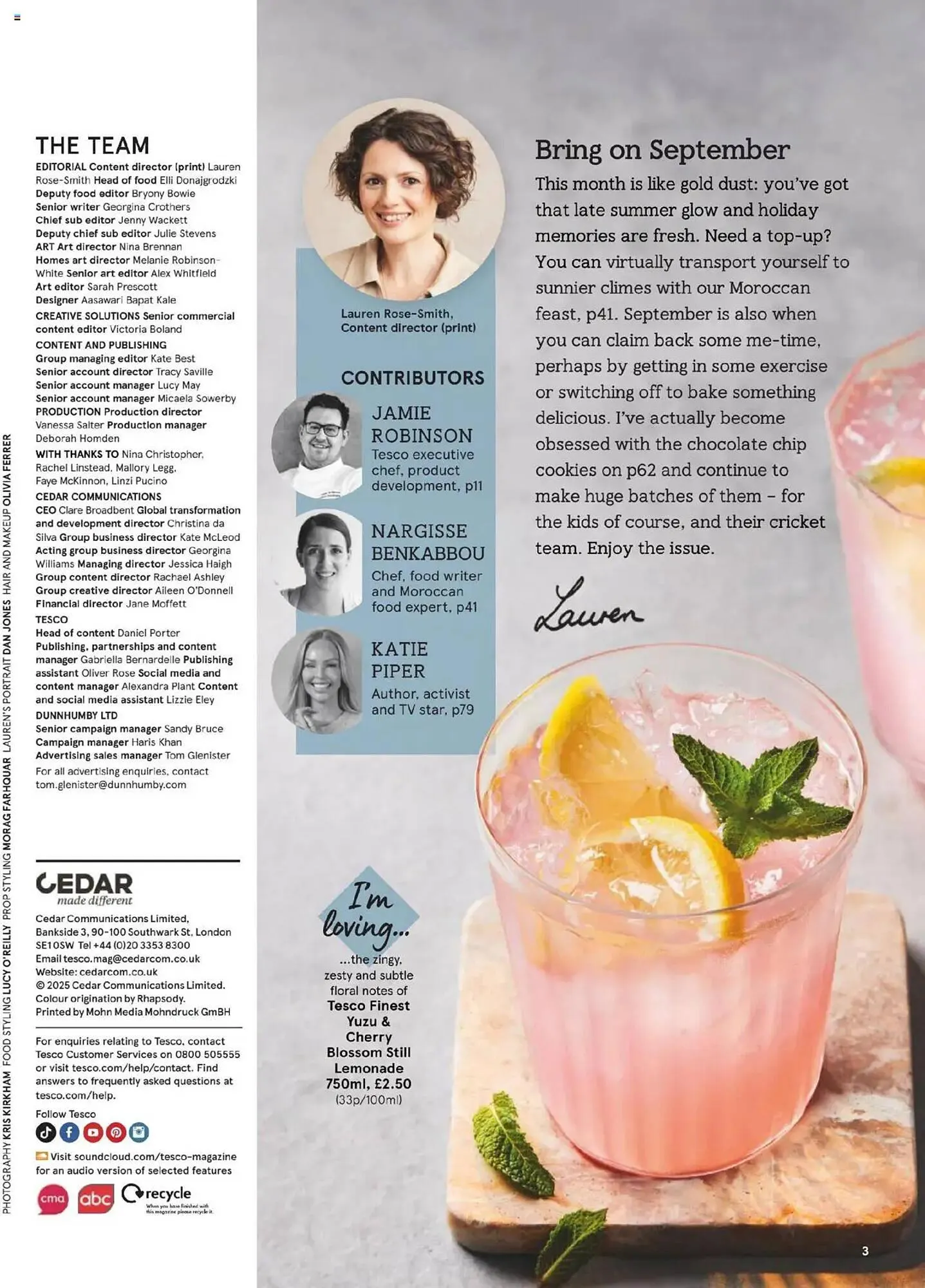 Tesco leaflet from 1 September to 1 October 2025 - Catalogue Page 3