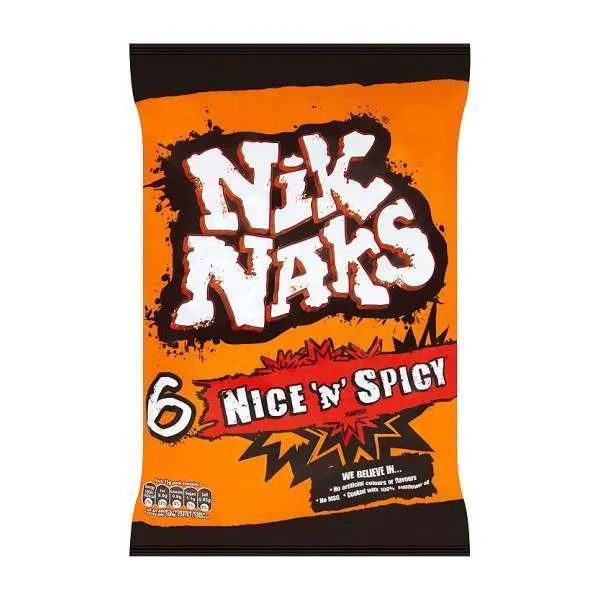 Nik Nak Nice 'N' Spicy 6 Pack