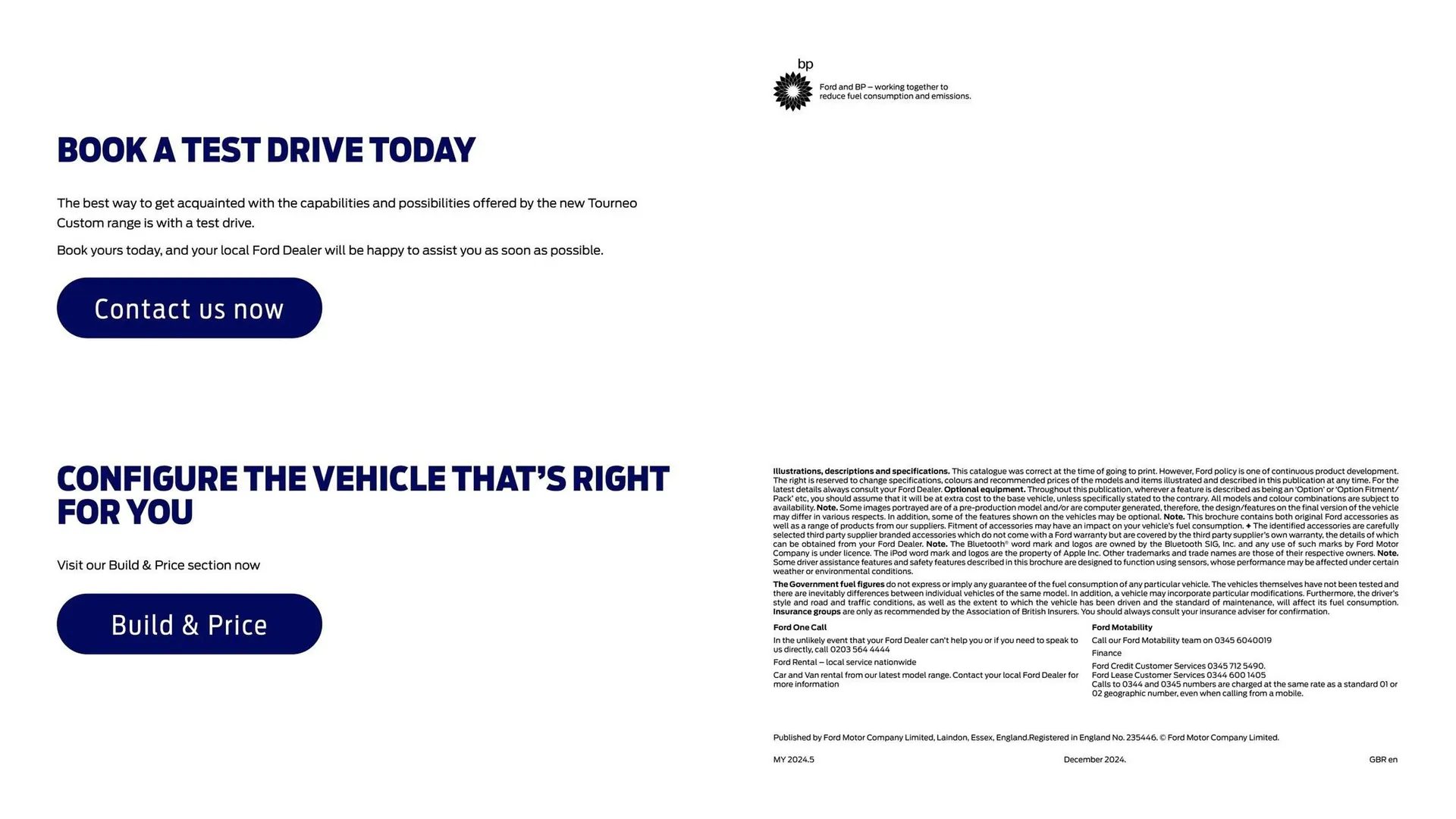 Ford leaflet from 16 October to 16 October 2026 - Catalogue Page 24