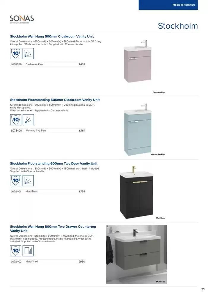 Bathroom Collection 2025 from 6 February to 31 December 2025 - Catalogue Page 35