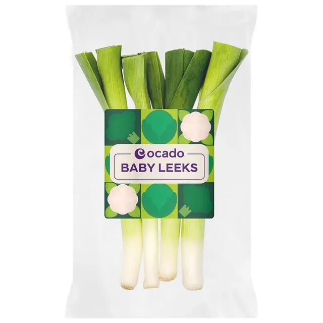 Ocado Baby Leeks 110g