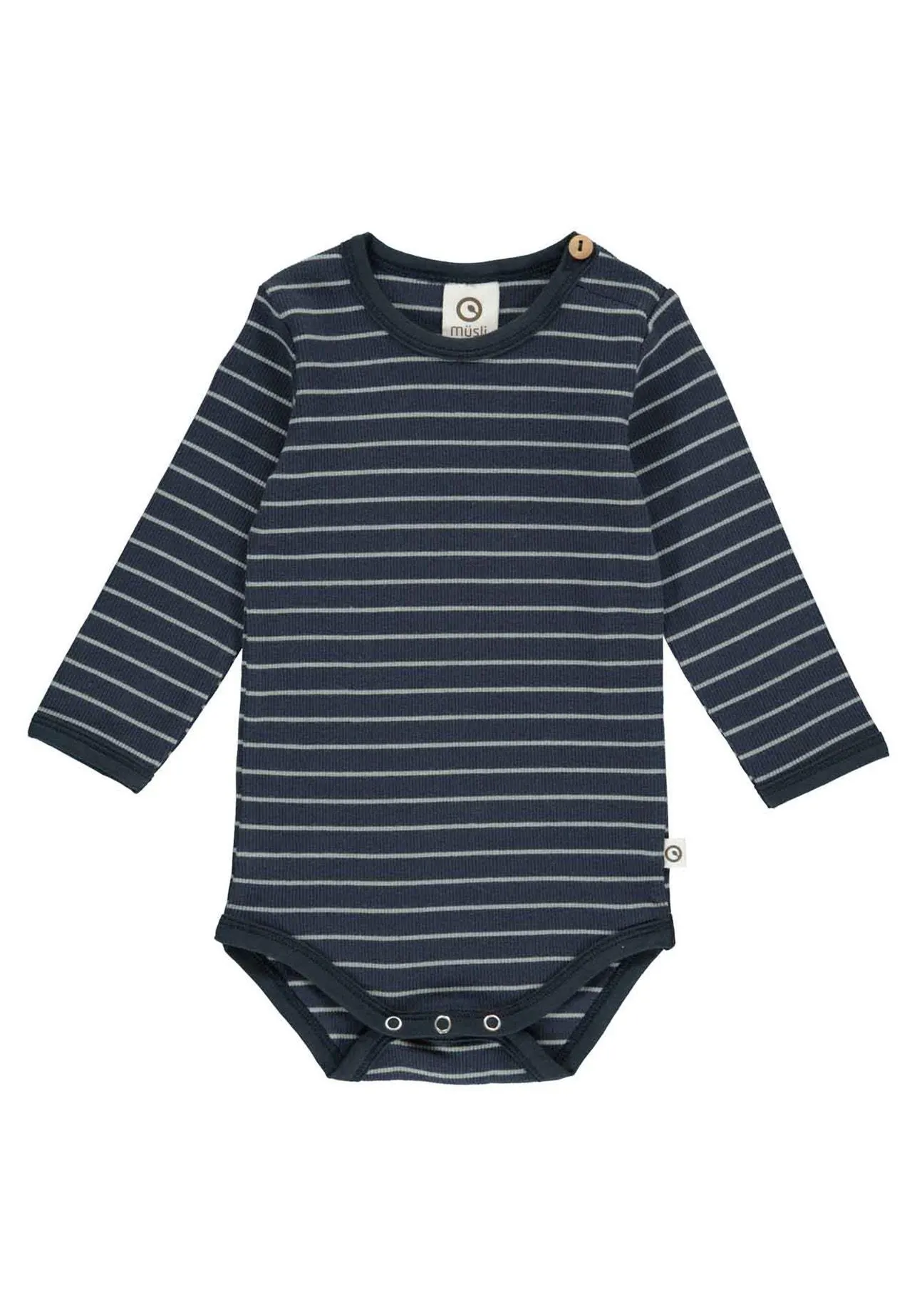 STRIPE RIB bodysuit