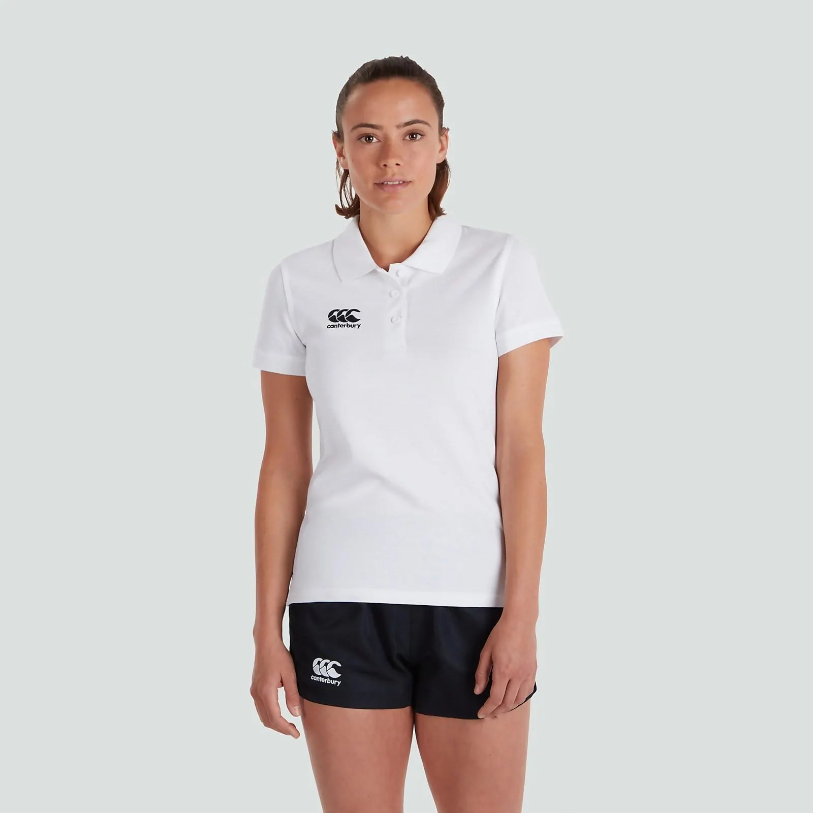 WOMENS WAIMAK POLO SHIRT WHITE