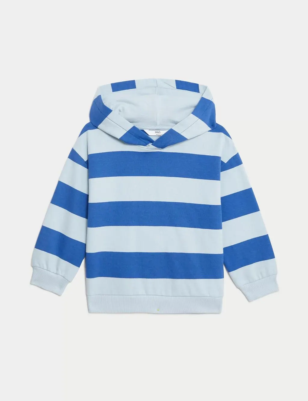 Pure Cotton Striped Hoodie (2-8 Yrs)