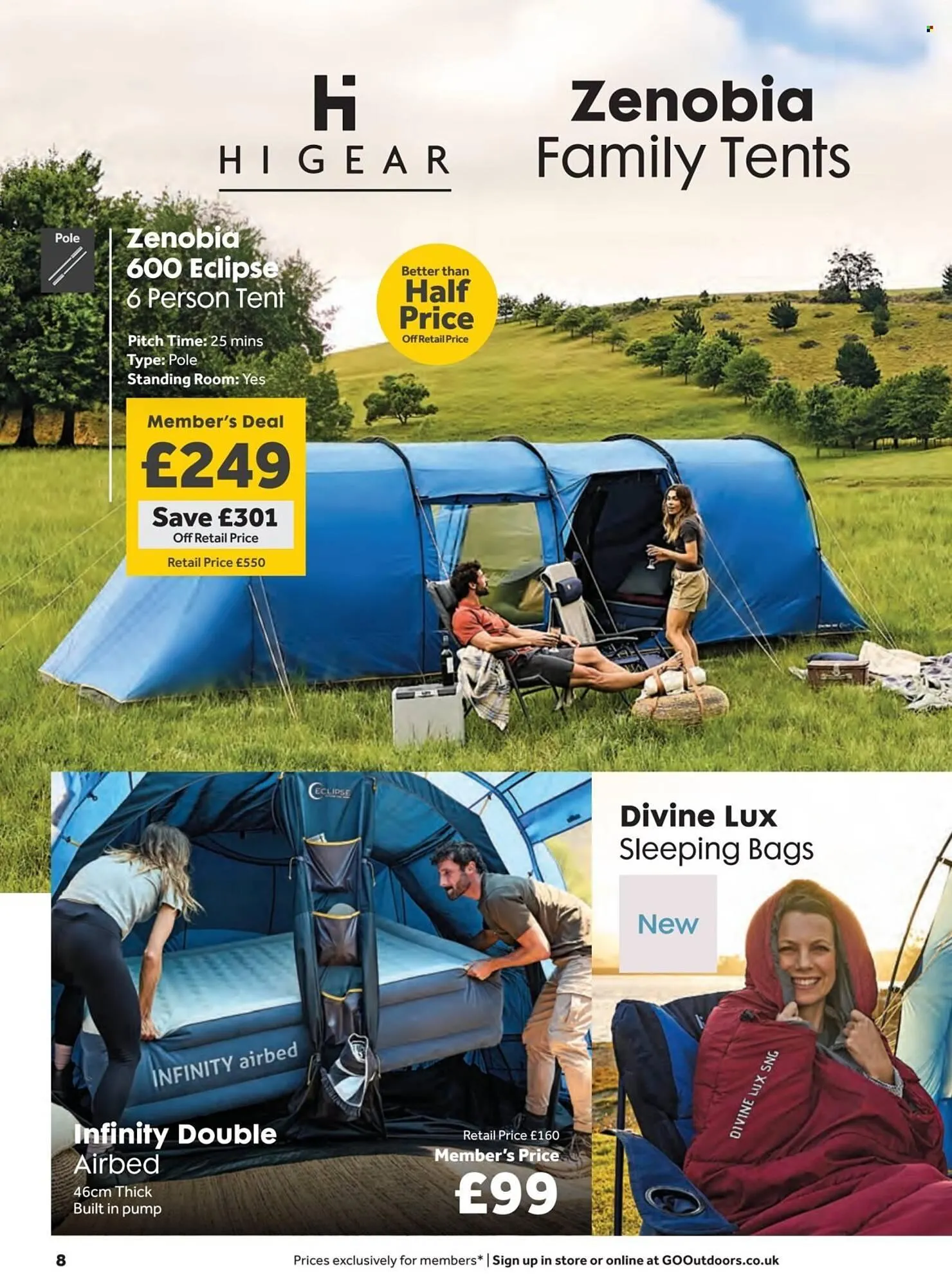 GO Outdoors leaflet from 20 May to 23 June 2025 - Catalogue Page 8