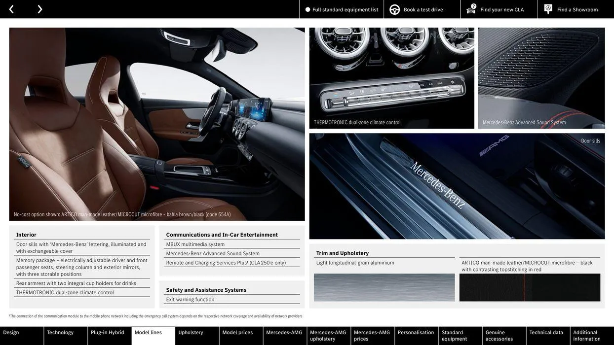 Mercedes Benz CLA Shooting Brake from 22 August to 22 August 2025 - Catalogue Page 24