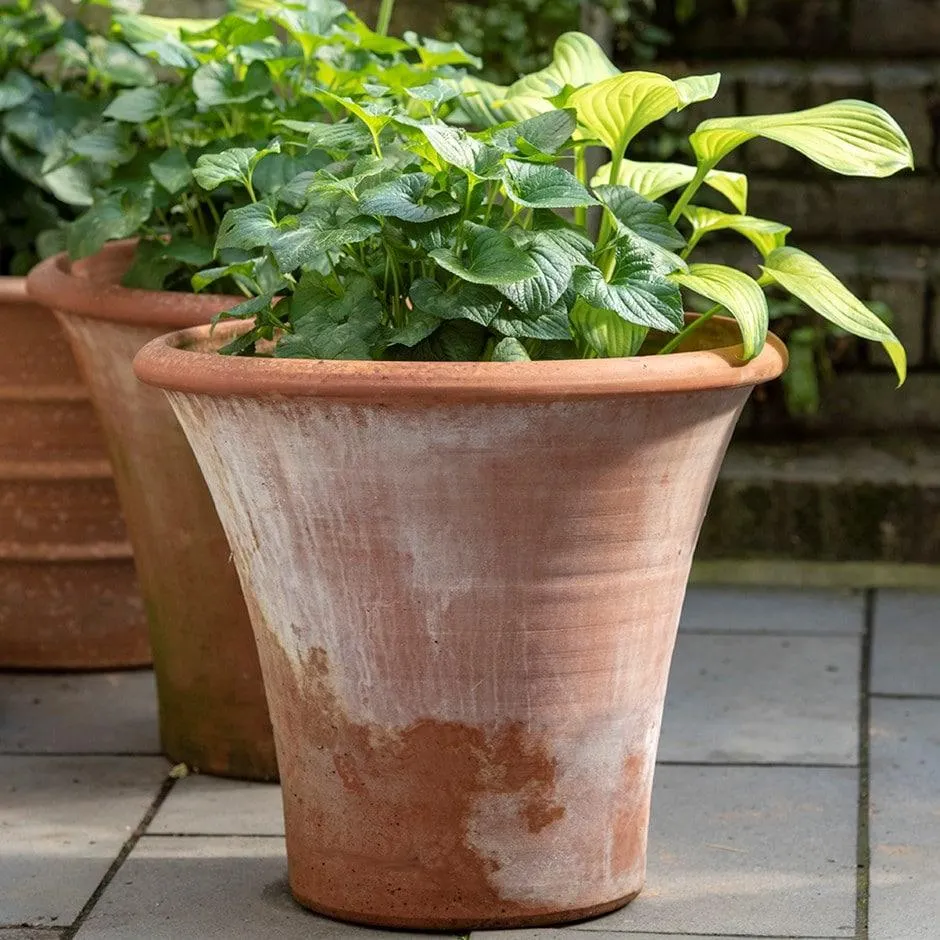Terracotta arc pot