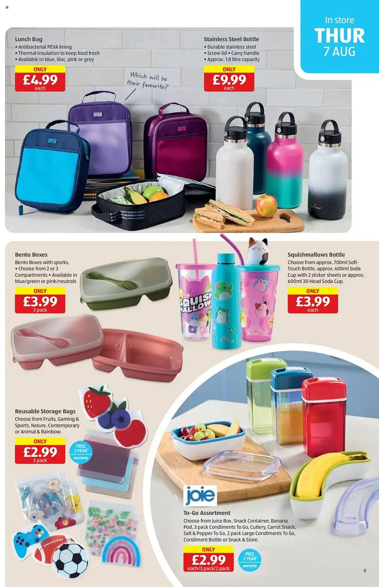 Aldi leaflet from 7 August to 12 August 2025 - Catalogue Page 9
