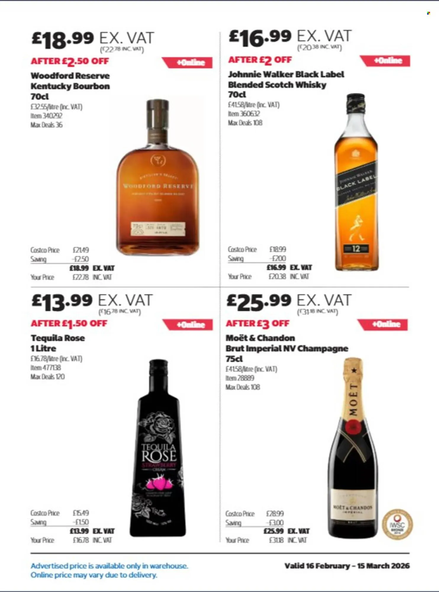 Costco leaflet from 16 February to 15 March 2026 - Catalogue Page 11