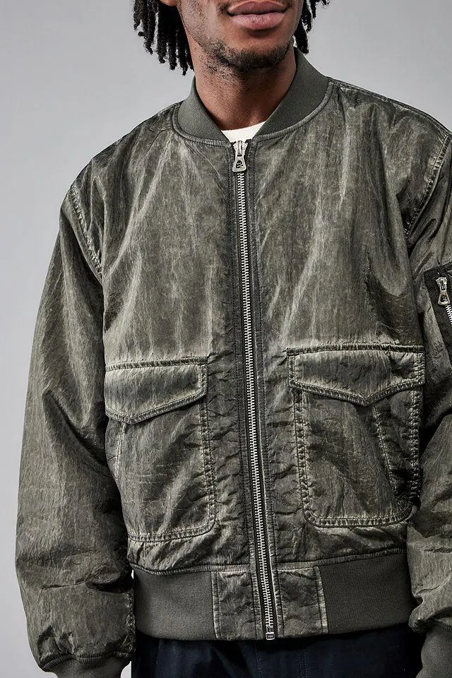 BDG Mottle Bomber Jacket