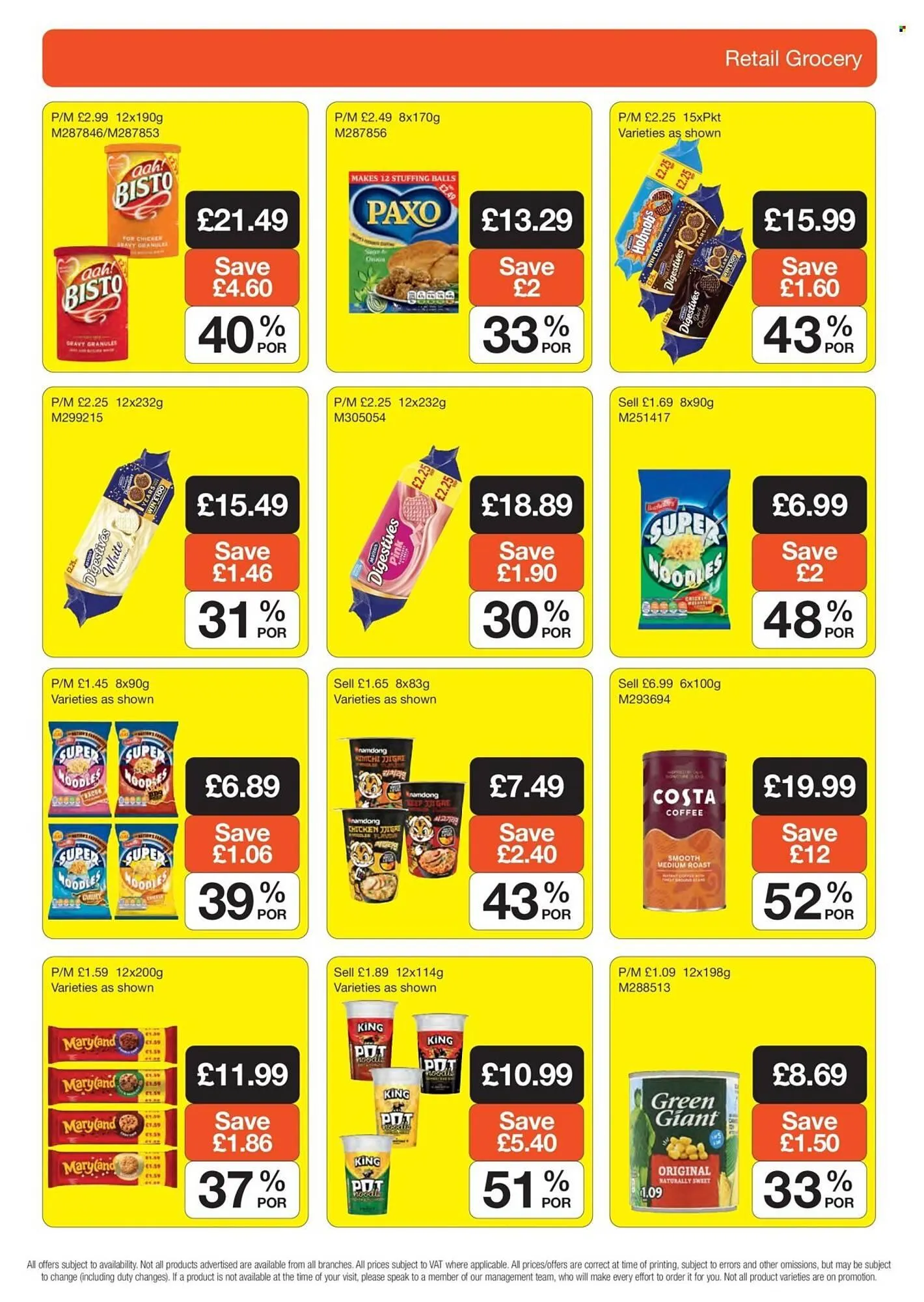Booker Wholesale brochure from 5 November to 2 December 2025 - Catalogue Page 11