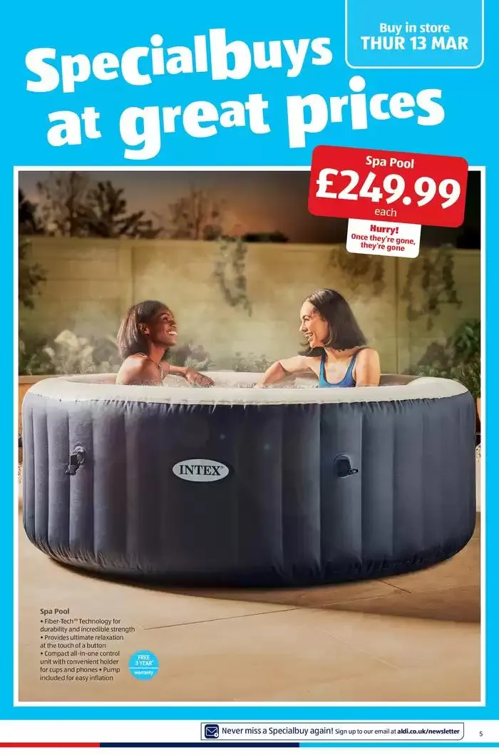 Aldi weekly offers from 13 March to 16 March 2025 - Catalogue Page 5