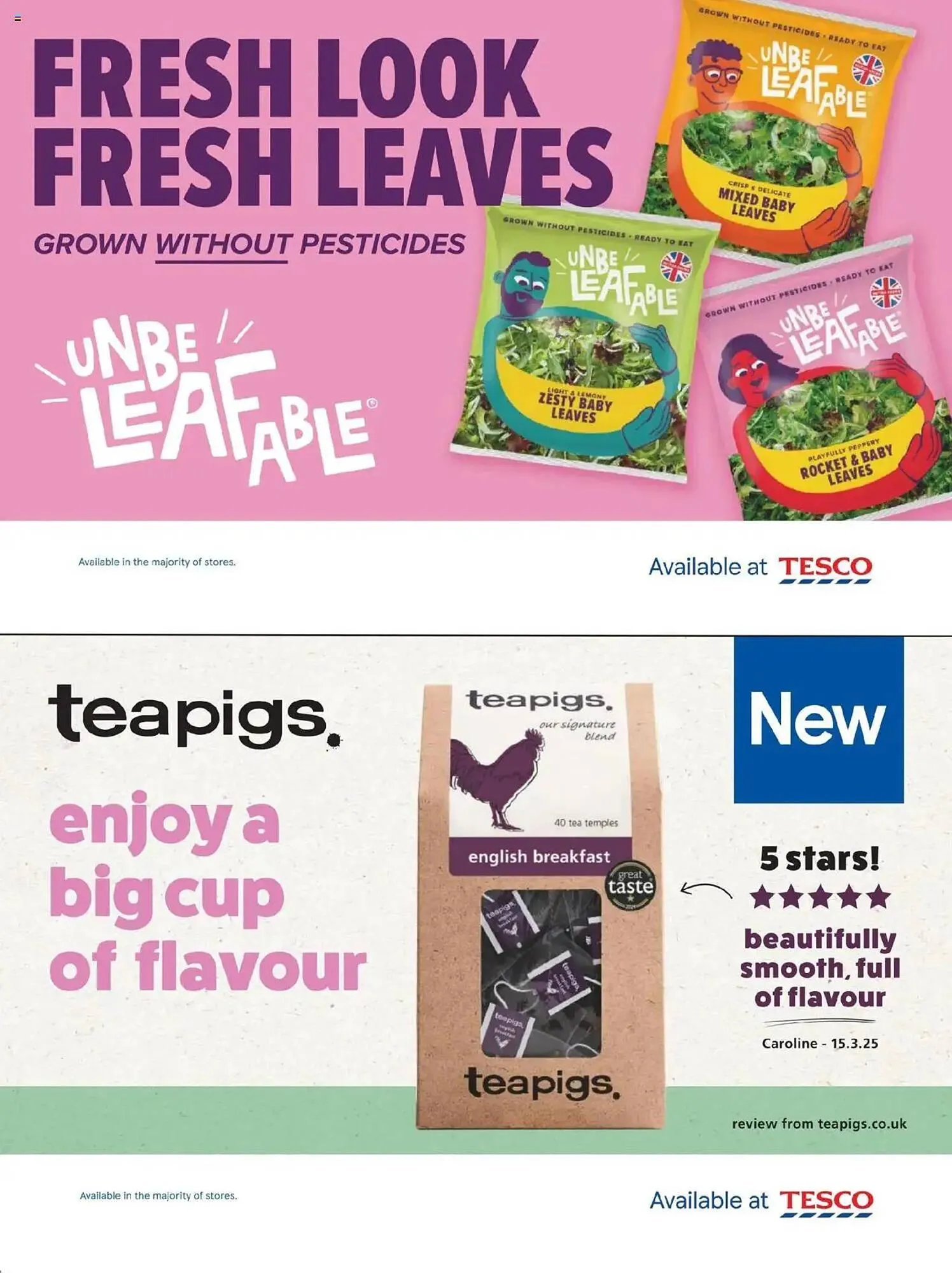 Tesco leaflet from 10 July to 1 September 2025 - Catalogue Page 15