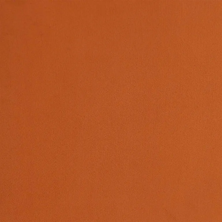 Orange Finish and Metal Legs