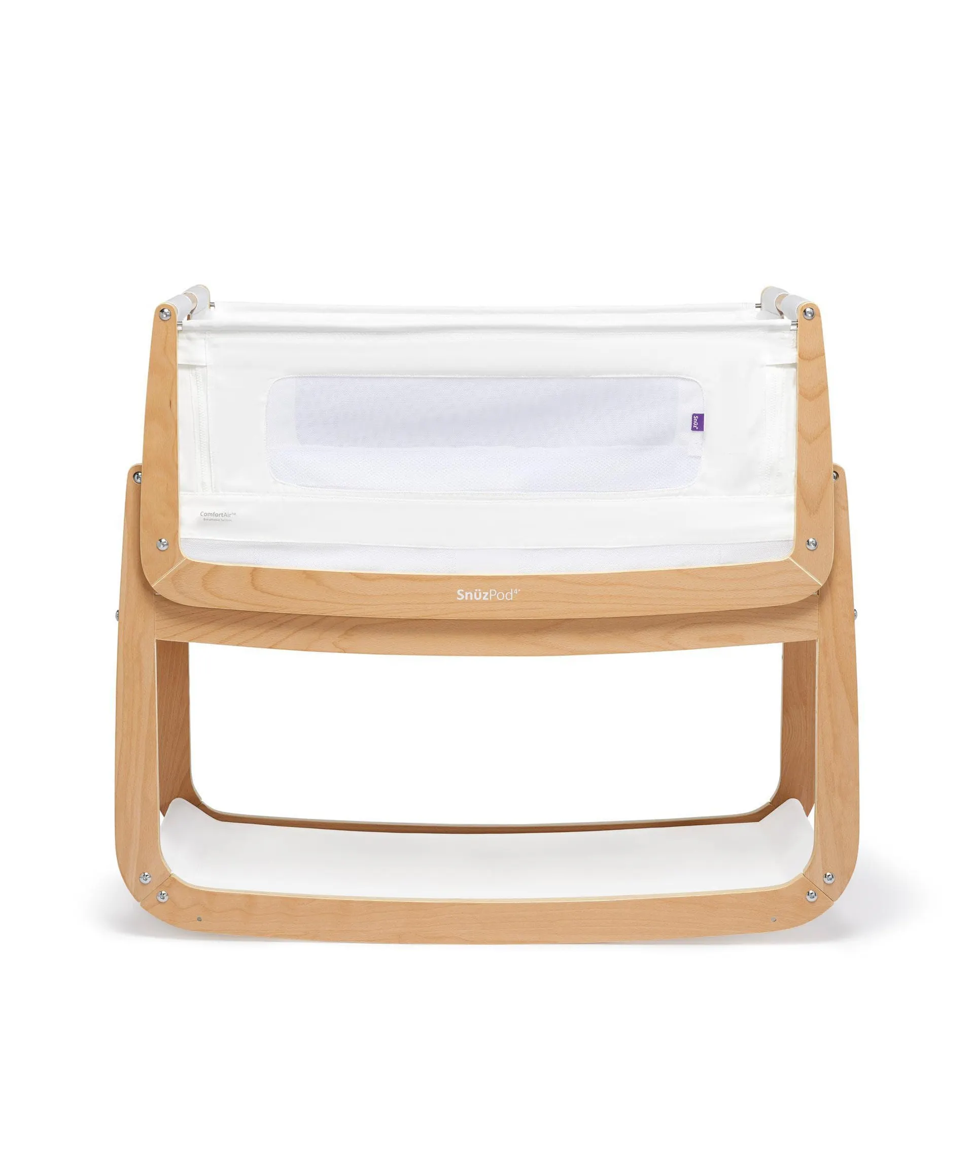 Snuzpod4 Bedside Crib In Natural