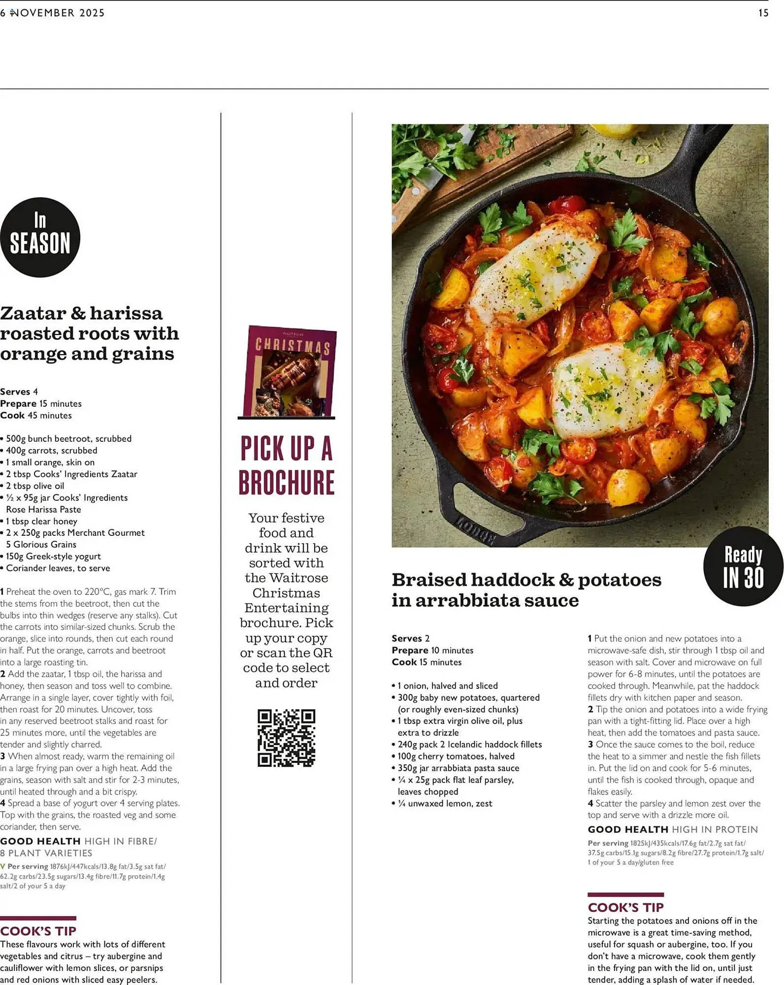 Waitrose catalogue from 6 November to 13 November 2025 - Catalogue Page 15