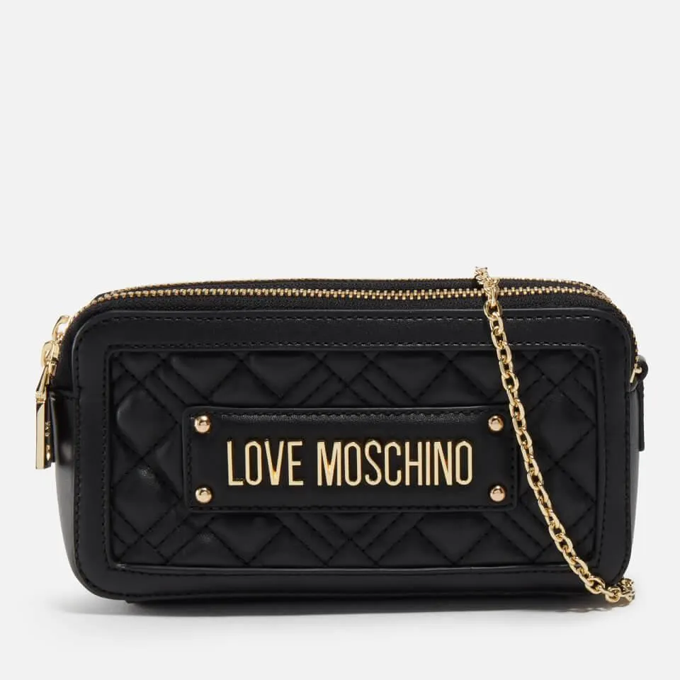 Love Moschino Portafoglio Quilted Faux Leather Wallet