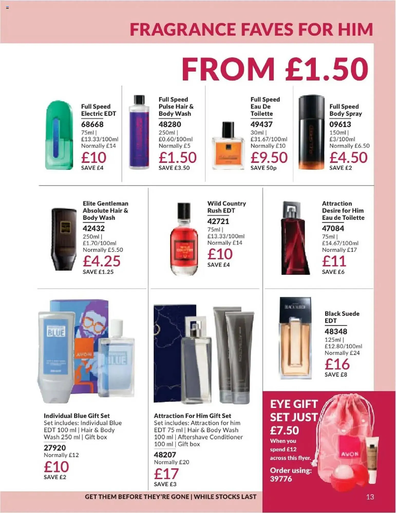 Avon leaflet from 1 August to 1 September 2025 - Catalogue Page 13