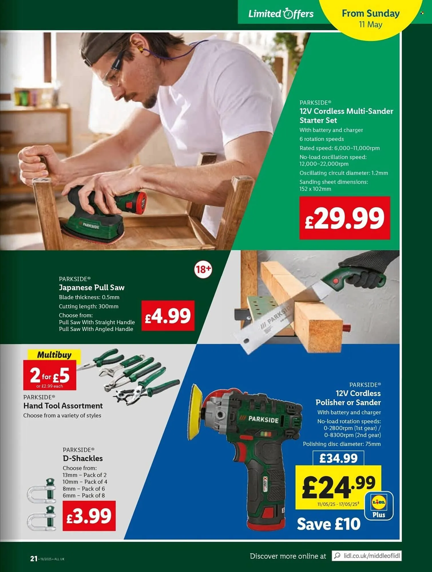 Lidl leaflet from 8 May to 14 May 2025 - Catalogue Page 21
