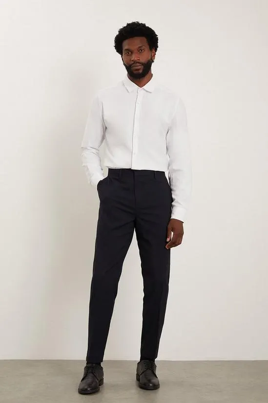 Plus & Tall Slim Plain Trouser