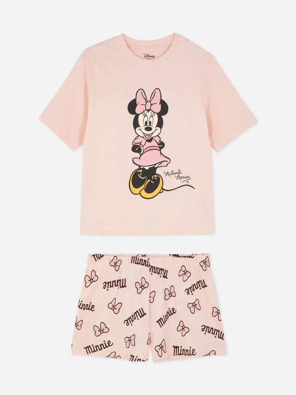 Disney Short Sleeve Pyjama Set