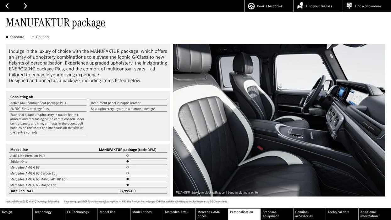 Mercedes Benz New G-Class from 10 August to 10 August 2025 - Catalogue Page 53