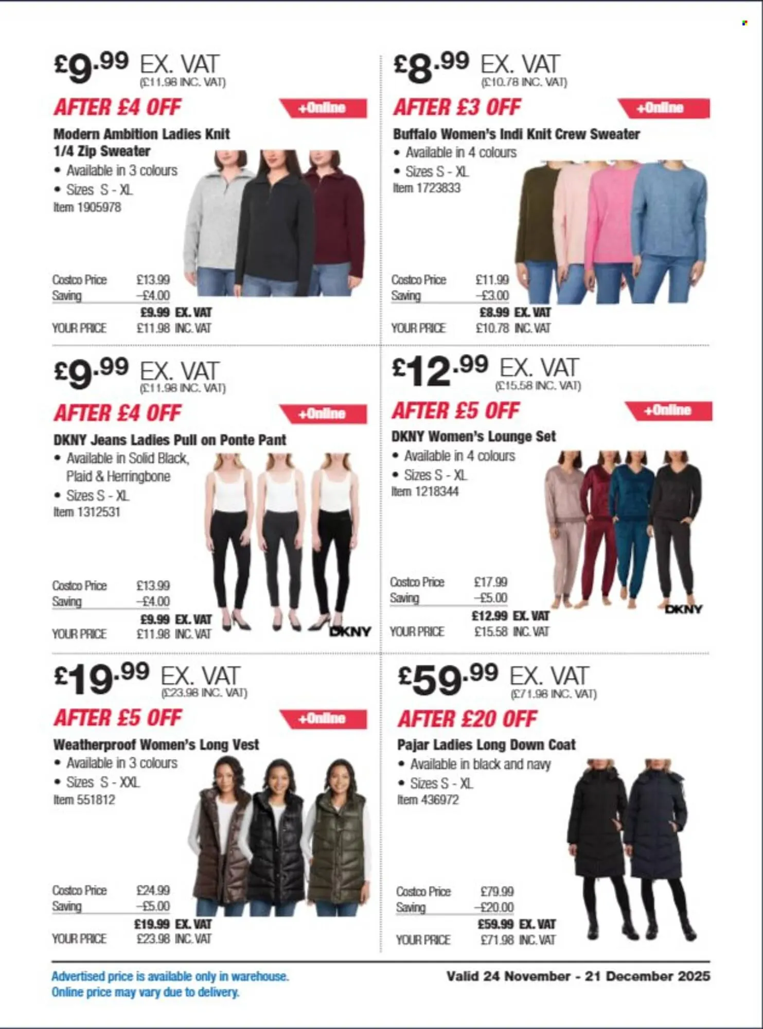 Costco leaflet from 24 November to 21 December 2025 - Catalogue Page 11