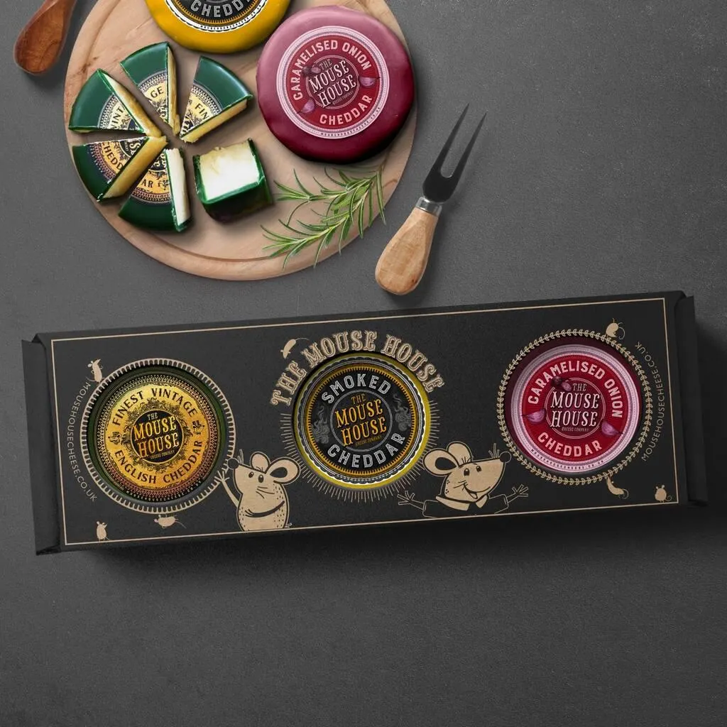 The Best Trio 200g Mouse House Cheese
