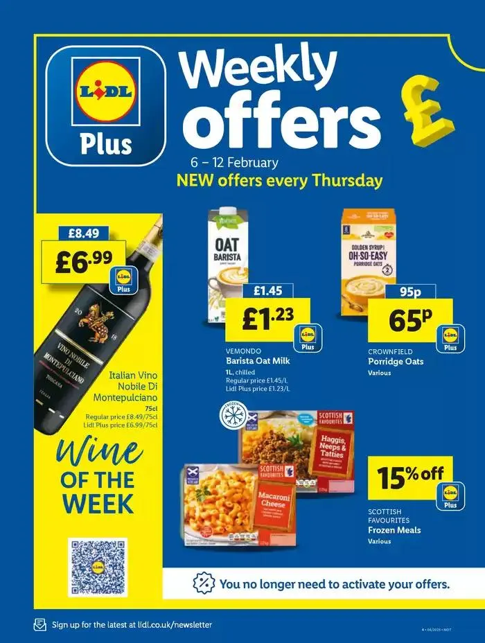 Great offer for bargain hunters from 6 February to 12 February 2025 - Catalogue Page 4