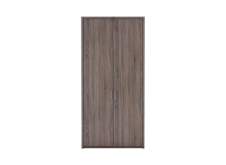 Melbourne 2-Door Hinged Wardrobe - Oak