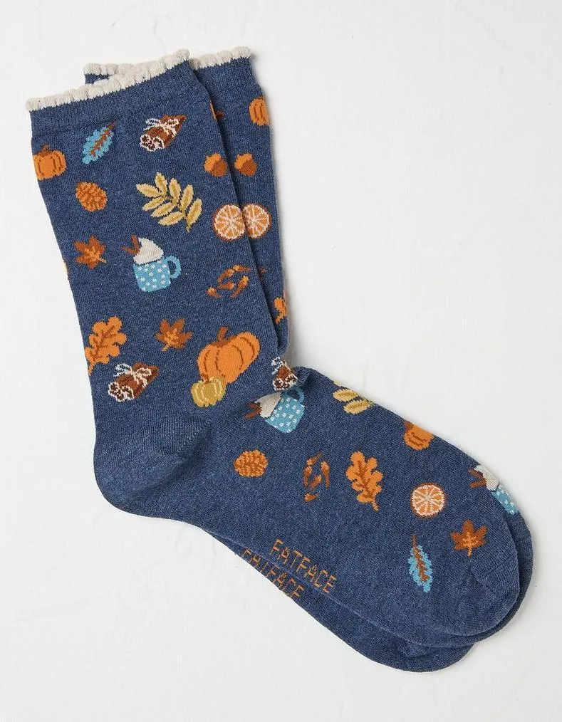 1 Pack Autumn Socks