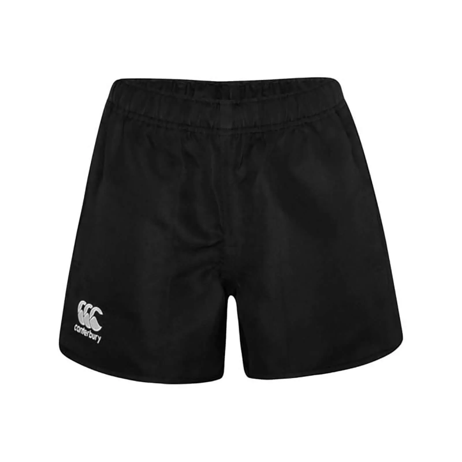 JUNIOR UNISEX PROFESSIONAL POLYESTER SHORT BLACK