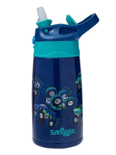 Blast Off Junior Stainless Steel Flip Drink Bottle 400Ml