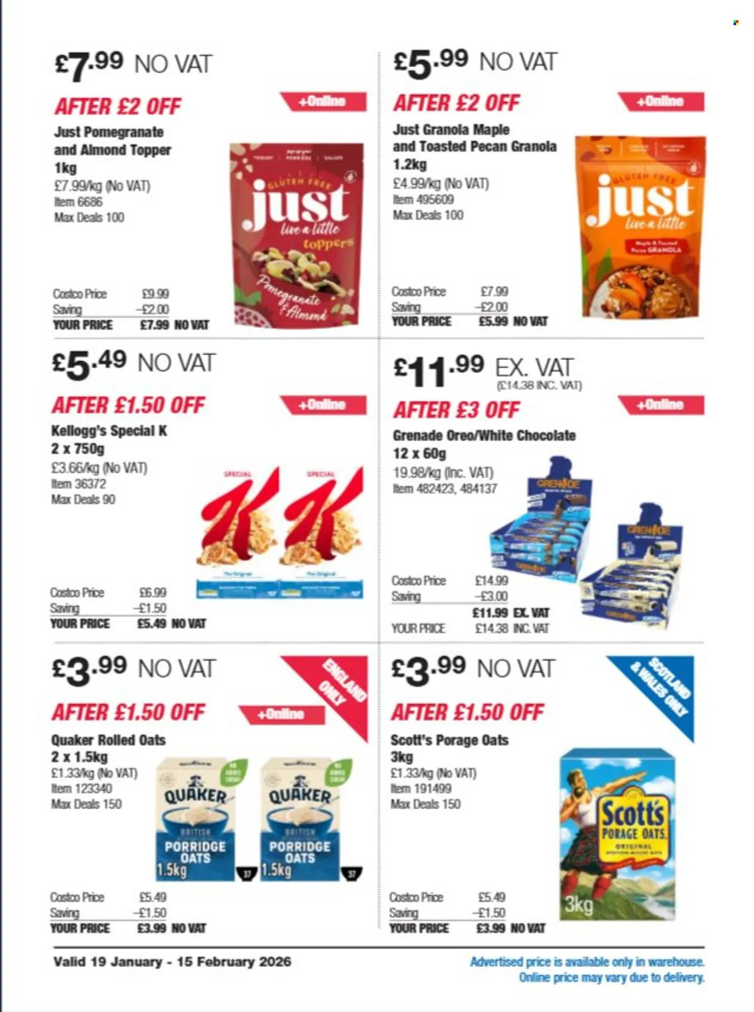 Costco leaflet from 10 January to 15 February 2026 - Catalogue Page 12