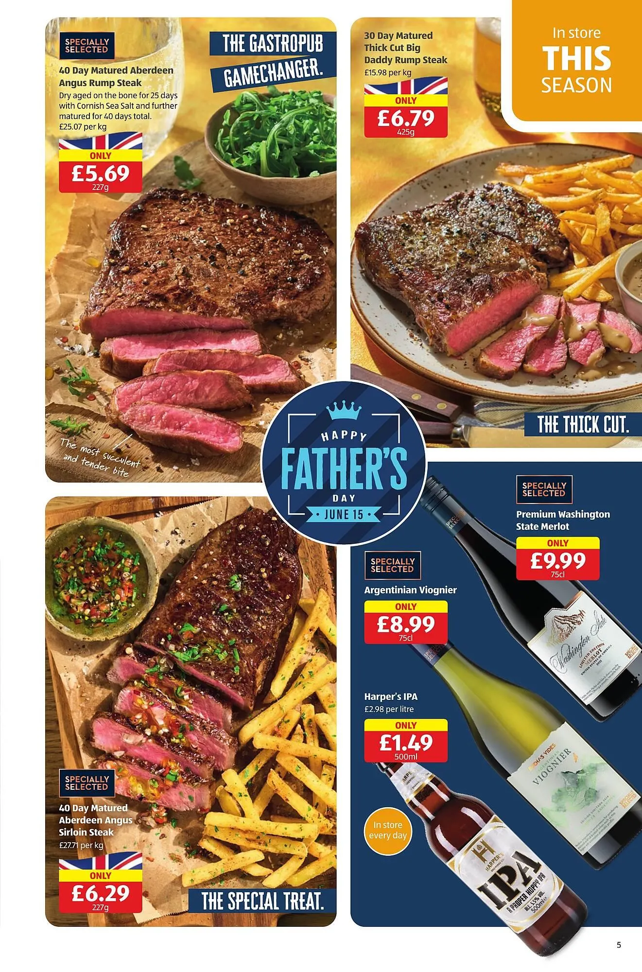 Aldi leaflet from 12 June to 15 June 2025 - Catalogue Page 5