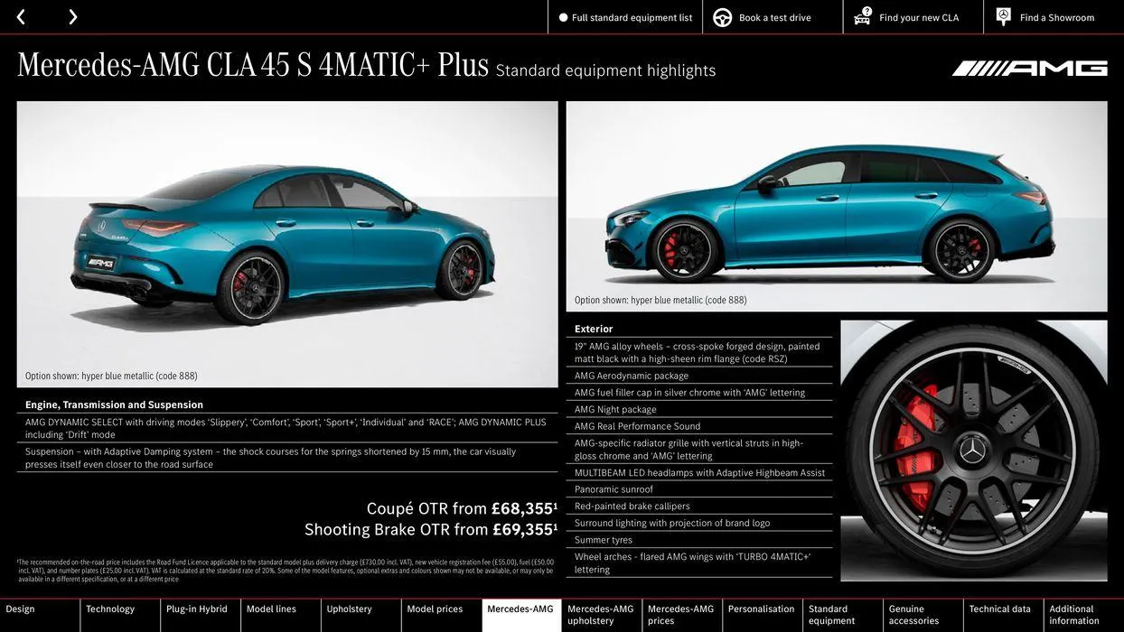 Mercedes Benz CLA Shooting Brake from 22 August to 22 August 2025 - Catalogue Page 40