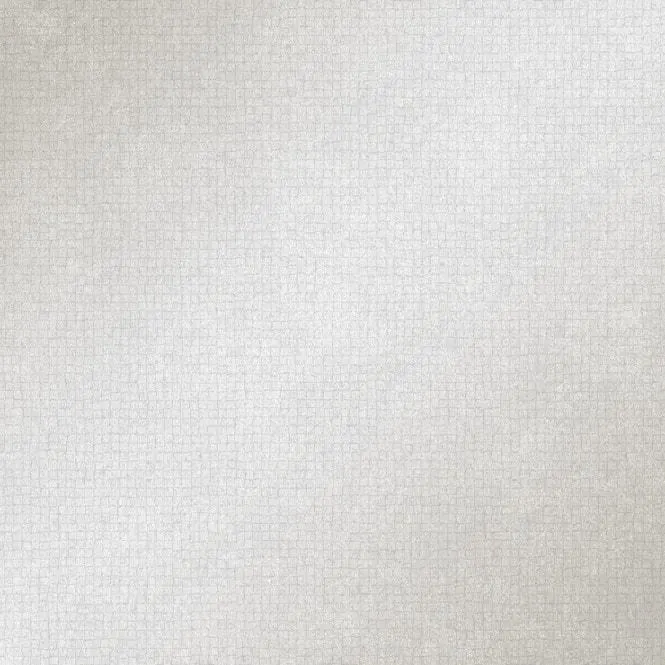 Quattro Tiled Wallpaper in White and Silver