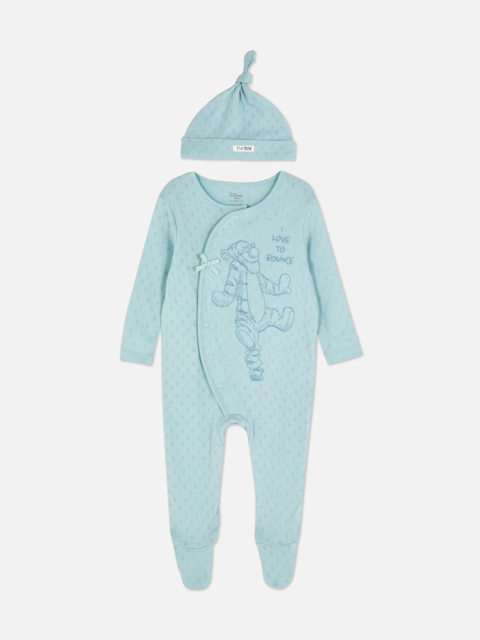 „Disney Winnie Puuh Tigger“ Schlafanzug und Mütze im Set