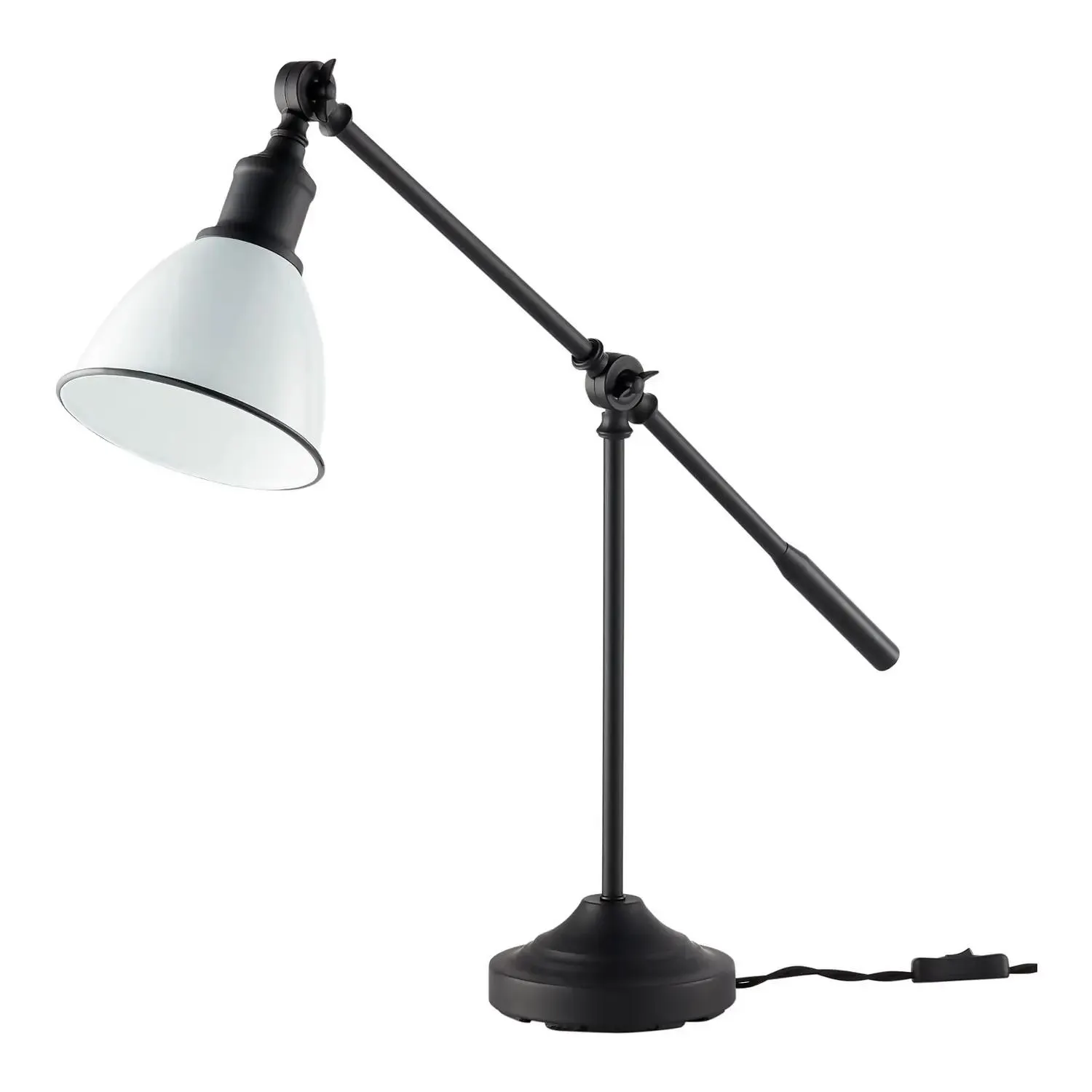 Country Living Farmhouse Table Lamp - White