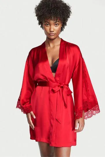 Lace Inset Robe
