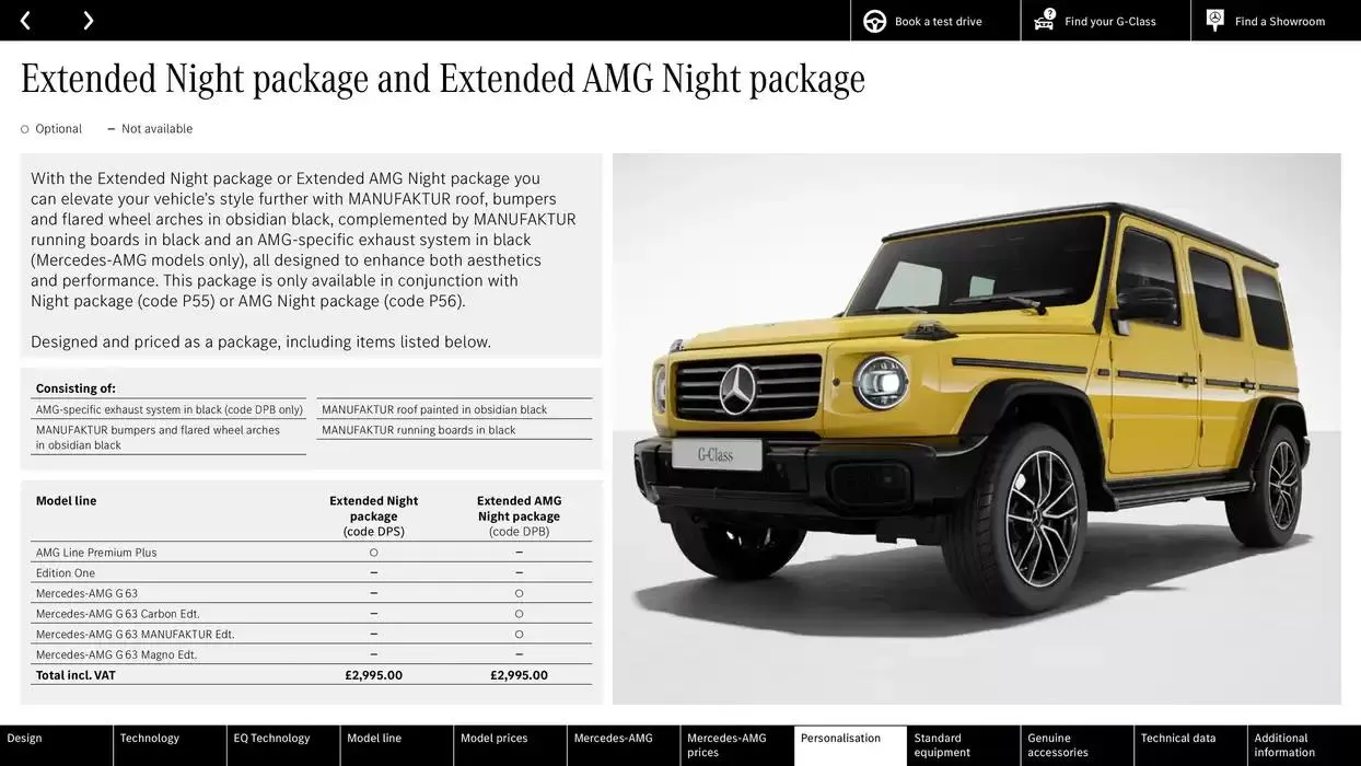 Mercedes Benz New G-Class from 11 October to 11 October 2025 - Catalogue Page 67