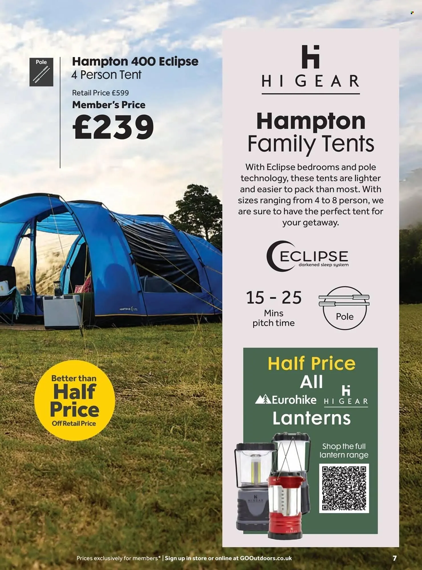 GO Outdoors leaflet from 20 May to 23 June 2025 - Catalogue Page 7