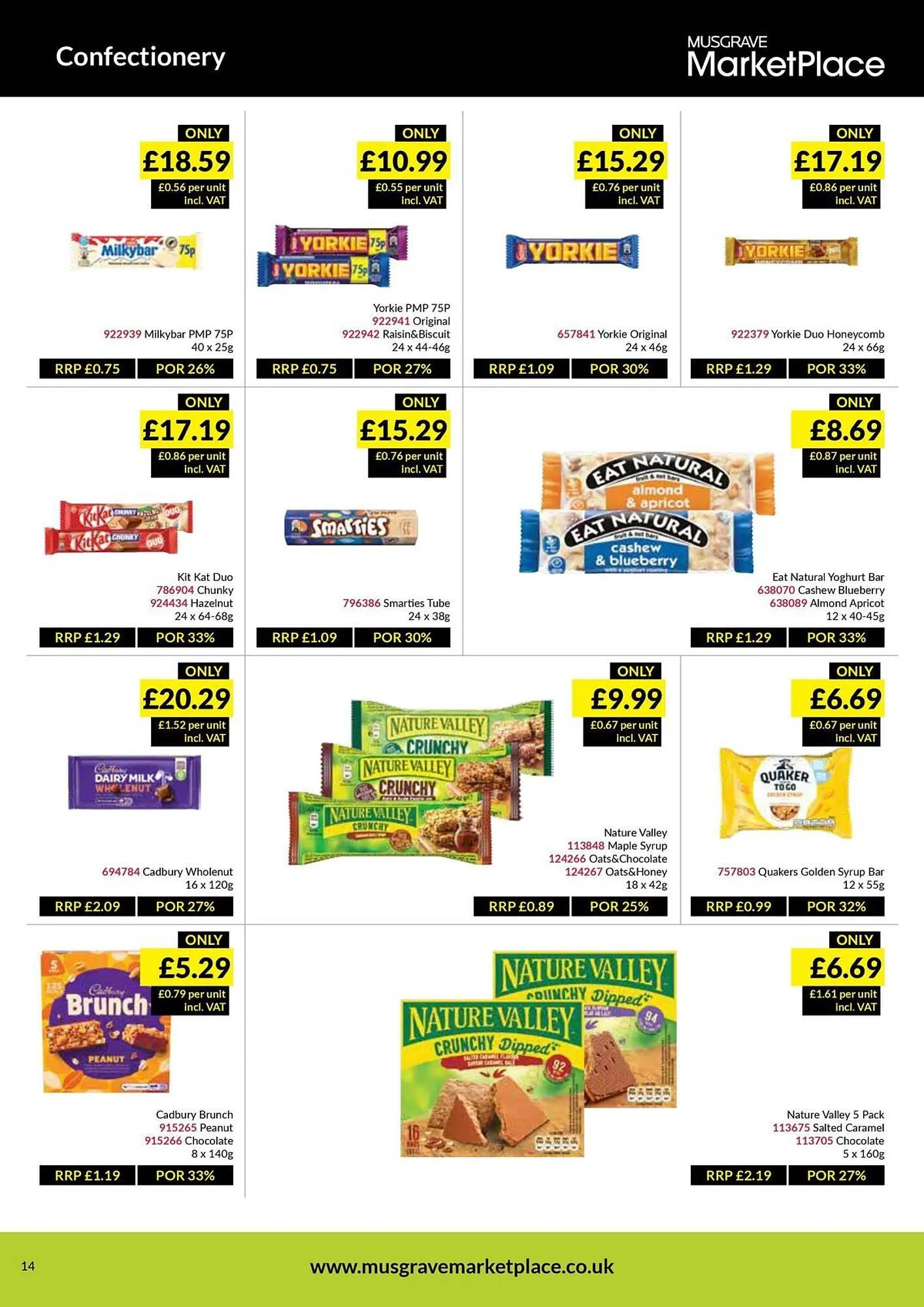 Musgrave MarketPlace leaflet from 23 June to 13 July 2025 - Catalogue Page 14