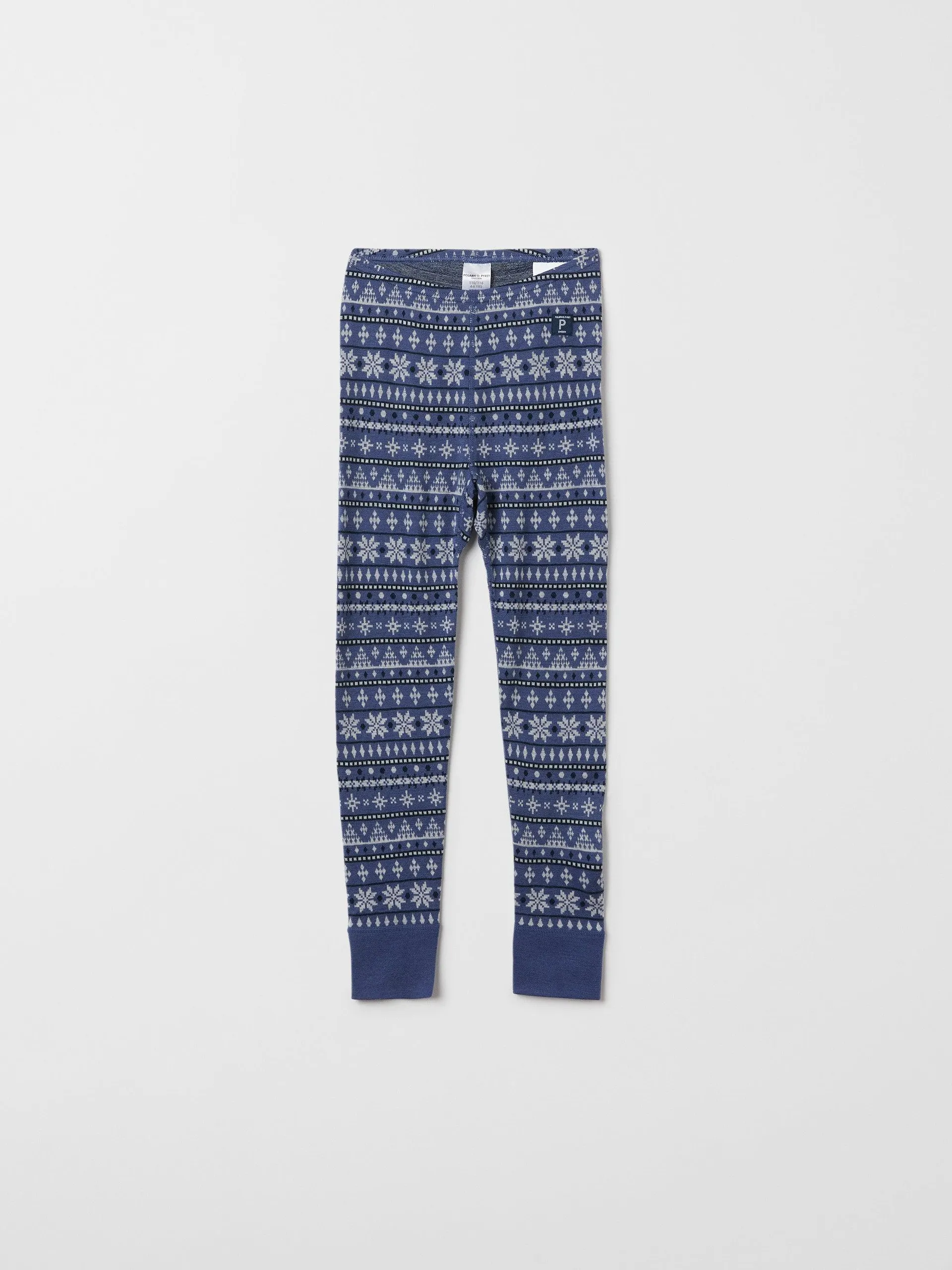 Nordic Thermal Merino Kids Leggings