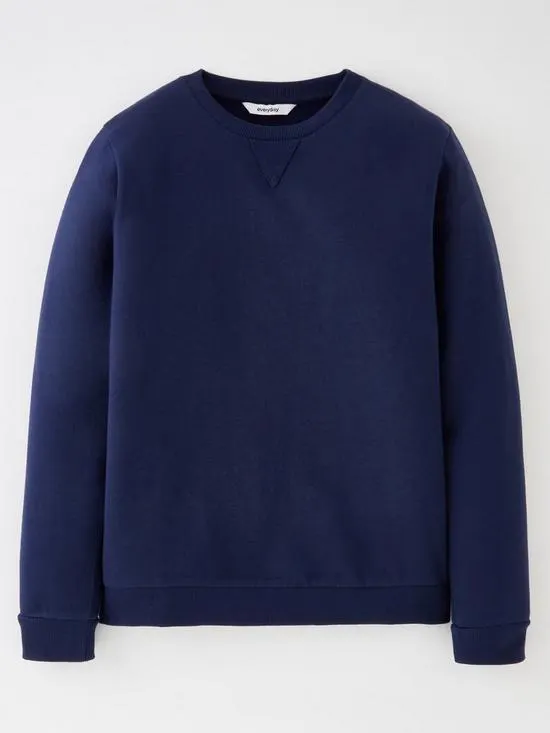 Unisex Crew Neck Sweatshirt - Navy