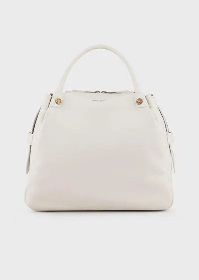 Nappa-leather handbag