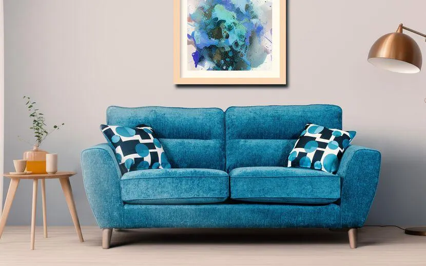 Willow Fabric 2 Seater Sofa